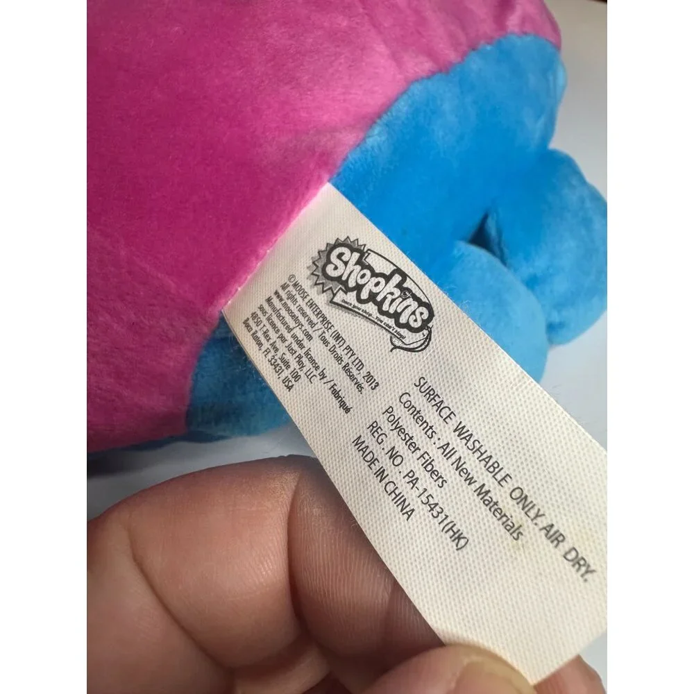 Rare Shopkins “Bailey Baseball Glove” Plush – 2013 Original Release by Moose Toy